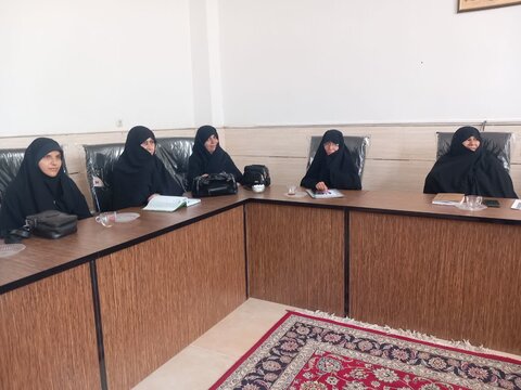 تصاویر/ جلسه هم انديشي اساتید مدرسه علمیه ریحانه النبی(س) رفسنجان