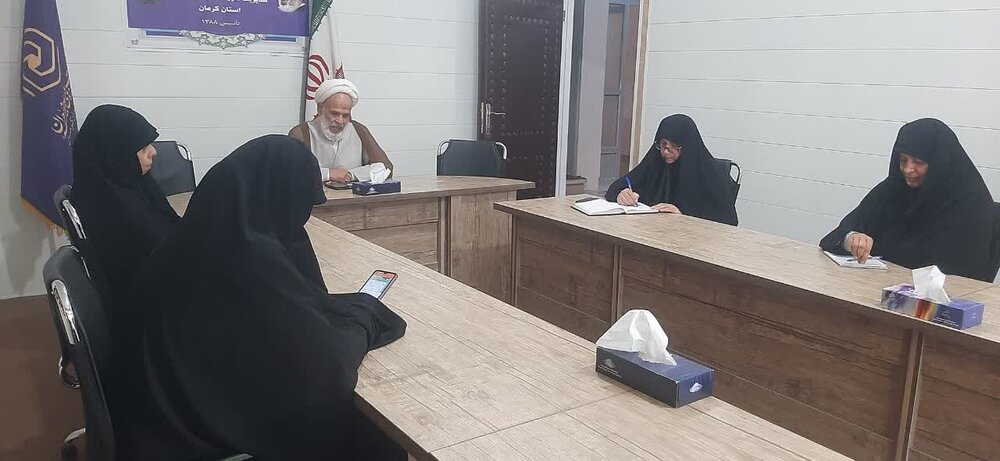 جلسه اخلاق مرکز مدیریت حوزه علمیه خواهران استان کرمان