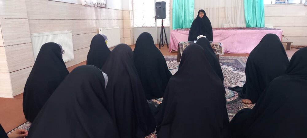 مراسم مدرسه علمیه ریحانه النبی(س) استان کرمان