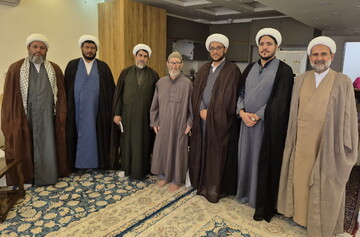 تصاویر/ دیدار مدیر حوزه علمیه کاشان با روحانی پیشکسوت