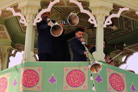 Imágenes / El ambiente del Santuario de Hazrat Masuma (P) en el aniversario de la llegada de la Dama de la Generosidad a la sagrada ciudad de Qom