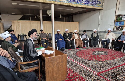 تصاویر/ همایش ممتازان سطوح عالی مدیریت حوزه علمیه منطقه کاشان