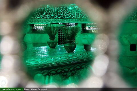 Photos/Le sanctuaire de Fatima al-Ma'suma (sur elle la paix) a été décoré de fleurs à l'occasion de l'anniversaire de son arrivée dans la ville sainte de Qom.