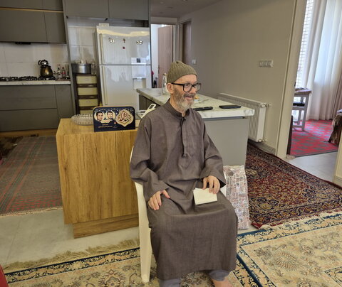 تصاویر/ دیدار مدیر حوزه علمیه کاشان با روحانی پیشکسوت