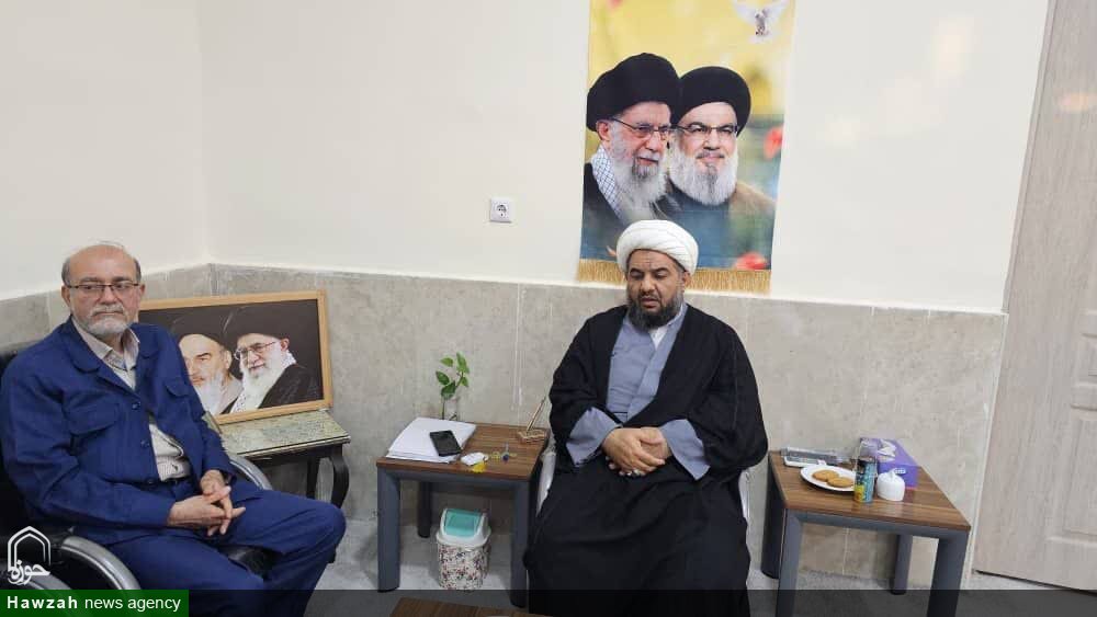 نشست صمیمی اصحاب رسانه  با امام جمعه شهرستان بندر ماهشهر