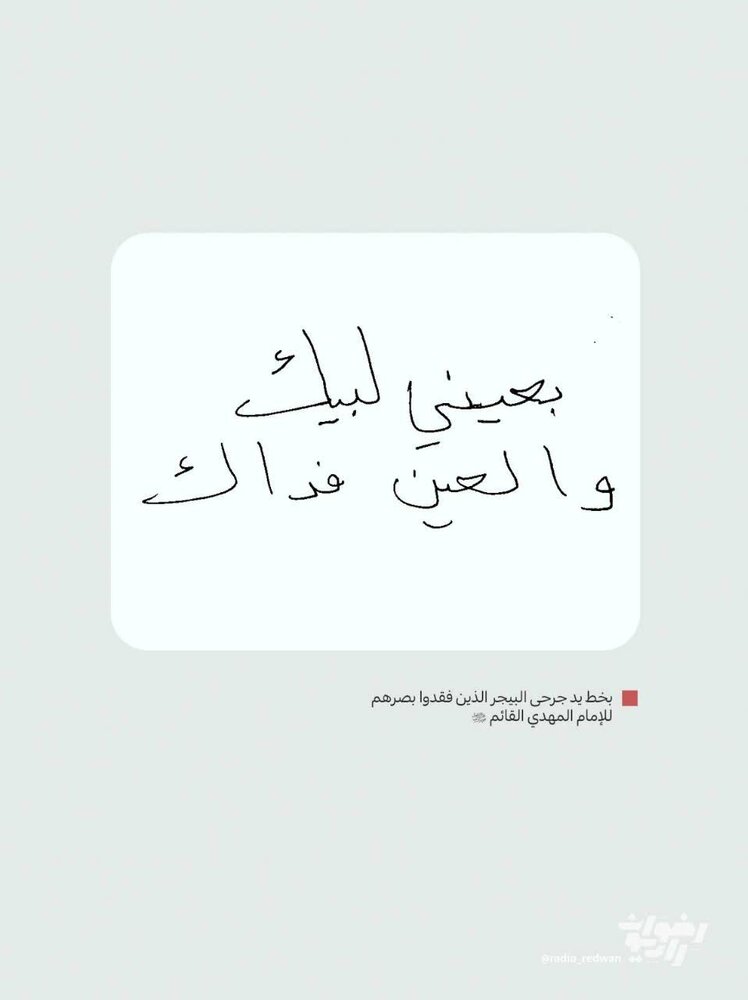 پیام جانبازان لبنانی حادثه پیجر به دوستان و دشمنان؛ بصیرت از بصر قوی تر است/ دشمن دچار توهم شده است+ عکس و ویدیو