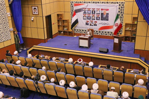 تصاویر/ مراسم يادبود شهداى مجلس وزراى يمن