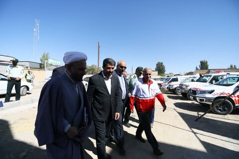 تصاویر / سفر استاندار همدان به شهرستان درگزین
