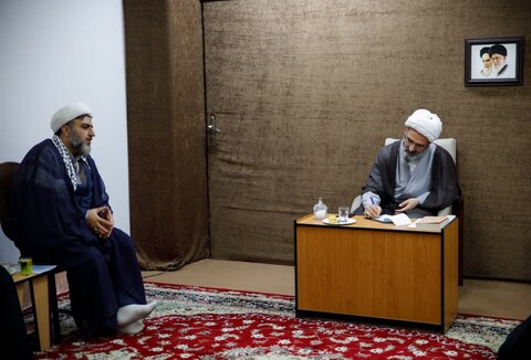 تصاویر/ دیدار معاون فرهنگی سازمان تبلیغات اسلامی با نماینده ولی فقیه در استان سمنان