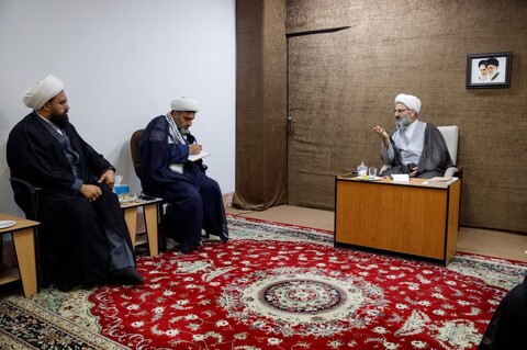 تصاویر/ دیدار معاون فرهنگی سازمان تبلیغات اسلامی با نماینده ولی فقیه در استان سمنان
