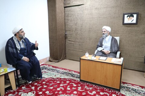 تصاویر/ دیدار معاون فرهنگی سازمان تبلیغات اسلامی با نماینده ولی فقیه در استان سمنان