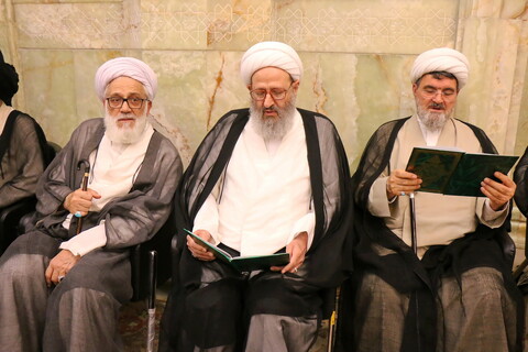 تصاویر/ اولین سالگرد ارتحال آیت الله عباس محفوظی