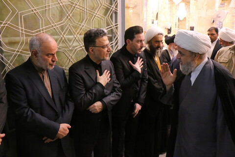 تصاویر/ اولین سالگرد ارتحال آیت الله عباس محفوظی