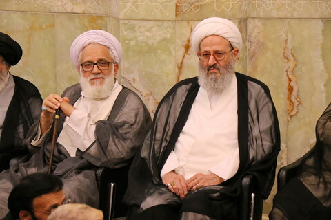 تصاویر/ اولین سالگرد ارتحال آیت الله عباس محفوظی