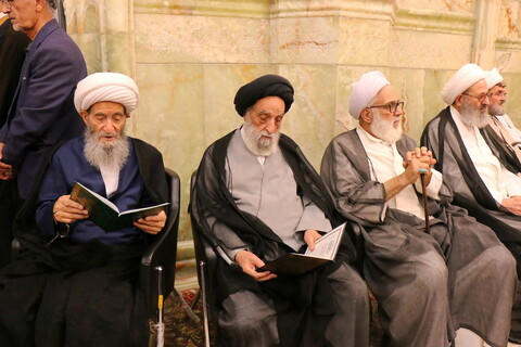 تصاویر/ اولین سالگرد ارتحال آیت الله عباس محفوظی