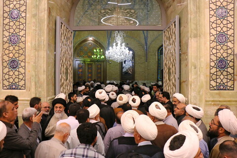 تصاویر/ اولین سالگرد ارتحال آیت الله عباس محفوظی