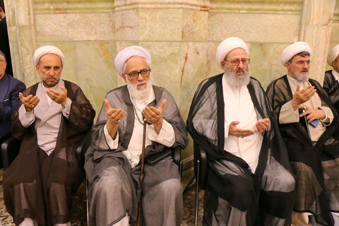 تصاویر/ اولین سالگرد ارتحال آیت الله عباس محفوظی