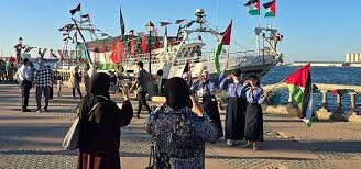18 flotilla ships set sail from Tunisia, Greece en route to Israel-blockaded Gaza