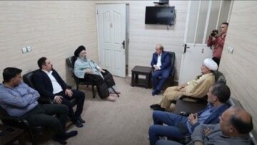 دیدار مدیرکل شیلات خوزستان با آیت‌الله موسوی جزایری