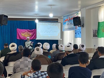 تصاویر/ آیین آغاز سال تحصیلی جدید مدرسه علمیه امام محمدباقر (ع) شهرستان شاهین دژ