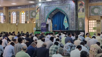 تصاویر/ نماز عبادی سیاسی جمعه گناوه