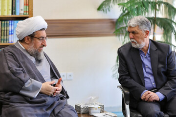 تصاویر | دیدار وزیر فرهنگ و ارشاد اسلامی با نماینده ولی‌فقیه در آذربایجان‌شرقی