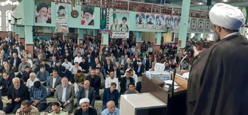 تصاویر/ اقامه نماز جمعه پارس آباد