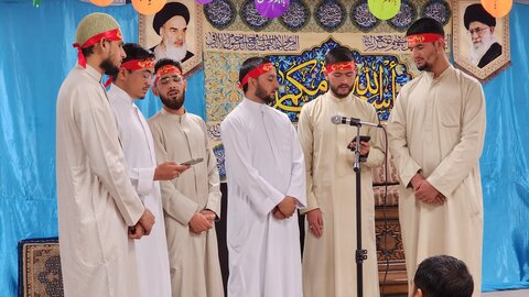 نمائندہ ولی فقیہ ہند کا قم میں مدرسہ شہید ثالث کا دورہ