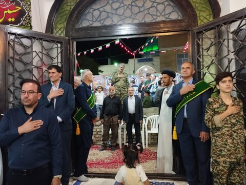 تصاویر/ برگزاری یازدهمین یادواره شهدای روستای علوی کاشان