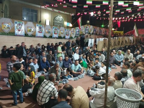 تصاویر/ برگزاری یازدهمین یادواره شهدای روستای علوی کاشان