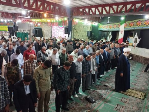 تصاویر/ برگزاری یازدهمین یادواره شهدای روستای علوی کاشان