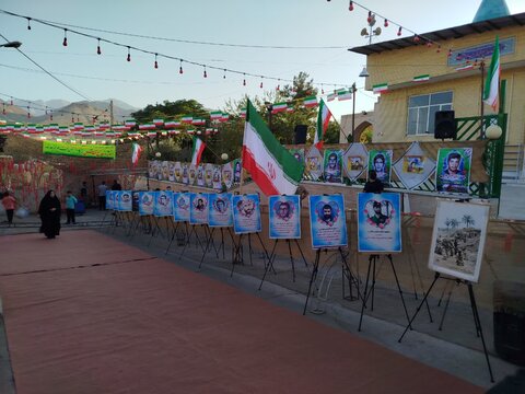 تصاویر/ برگزاری یازدهمین یادواره شهدای روستای علوی کاشان