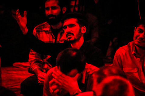 تصاویر/ مراسم هیئت هفتگی مسجد جنرال ارومیه