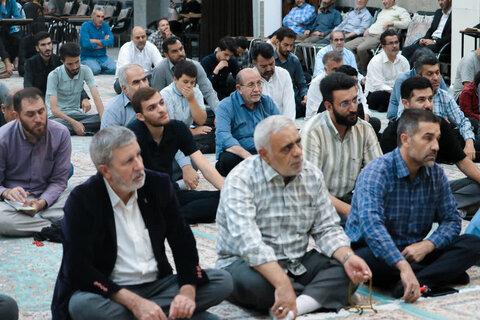 تصاویر/ مراسم هیئت هفتگی مسجد جنرال ارومیه