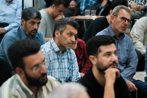 تصاویر/ مراسم هیئت هفتگی مسجد جنرال ارومیه