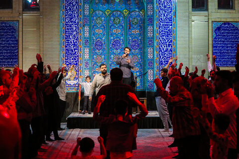 تصاویر/ مراسم هیئت هفتگی مسجد جنرال ارومیه