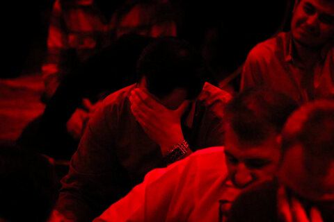 تصاویر/ مراسم هیئت هفتگی مسجد جنرال ارومیه