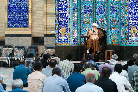 تصاویر/ مراسم هیئت هفتگی مسجد جنرال ارومیه