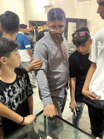 تصاویر/ اردوی زیارتی و علمی چهل نوجوان مسجدی محله حسین آباد ارومیه به قم و مشهد مقدس