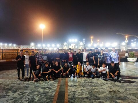 تصاویر/ اردوی زیارتی و علمی چهل نوجوان مسجدی محله حسین آباد ارومیه به قم و مشهد مقدس