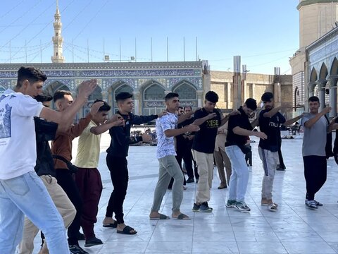 تصاویر/ اردوی زیارتی و علمی چهل نوجوان مسجدی محله حسین آباد ارومیه به قم و مشهد مقدس