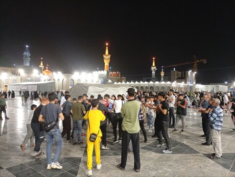 تصاویر/ اردوی زیارتی و علمی چهل نوجوان مسجدی محله حسین آباد ارومیه به قم و مشهد مقدس