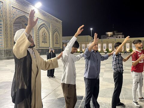 تصاویر/ اردوی زیارتی و علمی چهل نوجوان مسجدی محله حسین آباد ارومیه به قم و مشهد مقدس