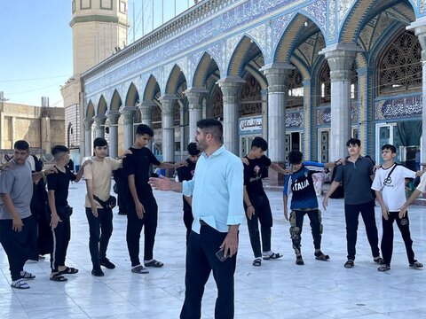 تصاویر/ اردوی زیارتی و علمی چهل نوجوان مسجدی محله حسین آباد ارومیه به قم و مشهد مقدس