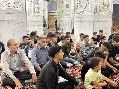 تصاویر/ اردوی زیارتی و علمی چهل نوجوان مسجدی محله حسین آباد ارومیه به قم و مشهد مقدس