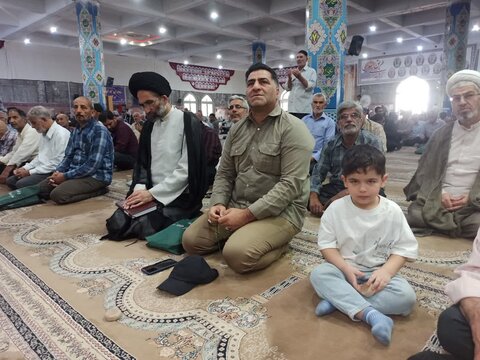 تصاویر/ نماز عبادی سیاسی جمعه کاشان