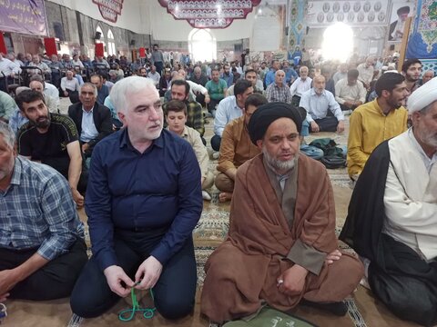 تصاویر/ نماز عبادی سیاسی جمعه کاشان