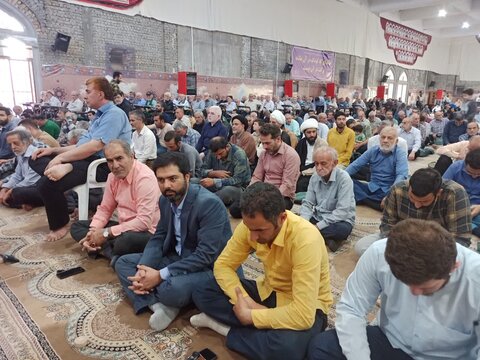 تصاویر/ نماز عبادی سیاسی جمعه کاشان