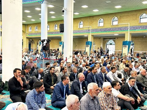 تصاویر/ اقامه نماز جمعه شهرستان ارومیه