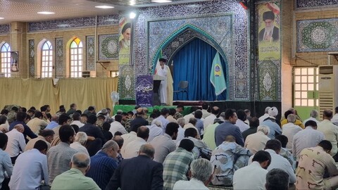 نماز جمعه گناوه به روایت تصویر